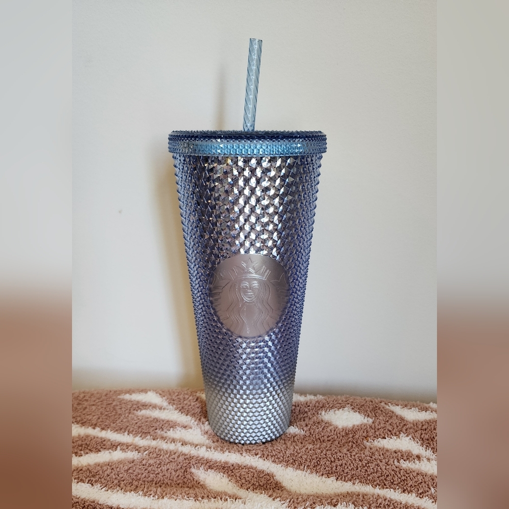 Starbucks 23' Icicle Ombre Bling Studded Venti Tumbler